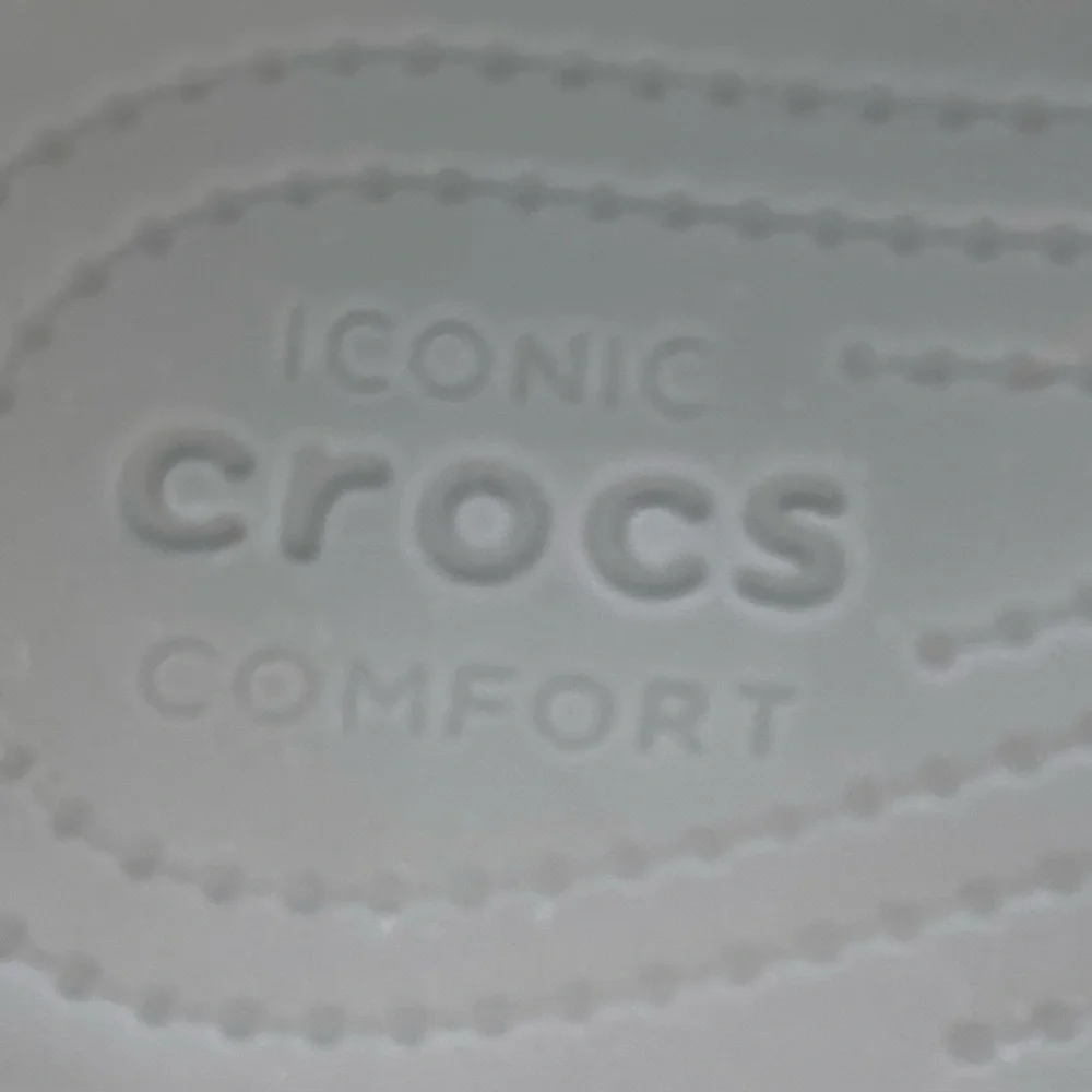 Crocs Tropical Sandals for Women Size W10  M8 Color Orange Yellow White Gray